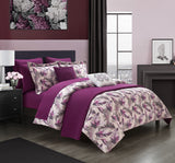 Kala Purple Twin 9pc Comforter Set