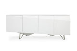 VIG Furniture Modrest Columbia Modern White Buffet VGVCG117-WHT