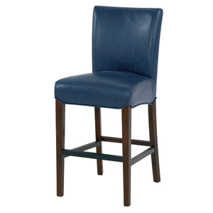 Milton Counter Stool - Elegant Bonded Leather Design with Sturdy Birch Frame and Contemporary Style