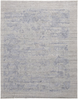 Elias 6889F Viscose / Wool Hand Woven Abstract Rug