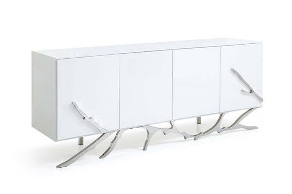 VIG Furniture Modrest Legend Modern White Buffet VGVCG111-WHT