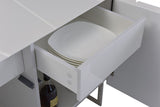 VIG Furniture Modrest Chrysler Modern White High Gloss Buffet VGVCG8978 VGVCG8978