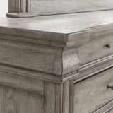 Pulaski Furniture Madison Ridge 10 Drawer Dresser in Heritage Taupe P091100-PULASKI P091100-PULASKI