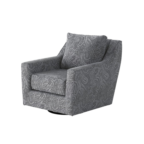 Fusion 67-02G-C Transitional Swivel Glider Chair 67-02G-C Bono Cobalt
