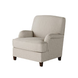 Fusion 01-02-C Transitional Accent Chair 01-02-C Davis Fog Accent Chair