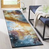 Safavieh Galaxy 109 Power Loomed Polypropylene Contemporary Rug GAL109D-7SQ