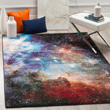 Safavieh Galaxy 109 Power Loomed Polypropylene Contemporary Rug GAL109P-8SQ