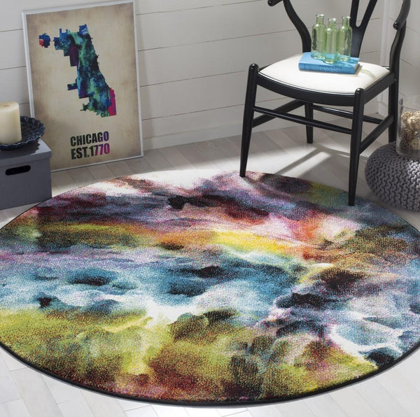 Safavieh Galaxy 110 Power Loomed Polypropylene Contemporary Rug GAL110A-7SQ