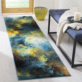 Safavieh Galaxy 111 Power Loomed Polypropylene Contemporary Rug GAL111B-7SQ