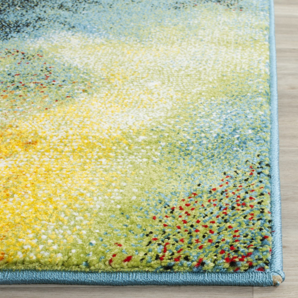 Safavieh Galaxy 111 Power Loomed Polypropylene Contemporary Rug GAL111B-7SQ