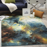 Safavieh Galaxy 111 Power Loomed Polypropylene Contemporary Rug GAL111B-7SQ