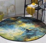 Safavieh Galaxy 111 Power Loomed Polypropylene Contemporary Rug GAL111B-7SQ