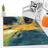 Safavieh Galaxy 117 Power Loomed Polypropylene Contemporary Rug GAL117L-9