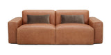 VIG Furniture Divani Casa Galena Modern Brown Sofa VGKKKF055-BRN-S