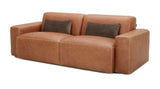 VIG Furniture Divani Casa Galena Modern Brown Sofa VGKKKF055-BRN-S