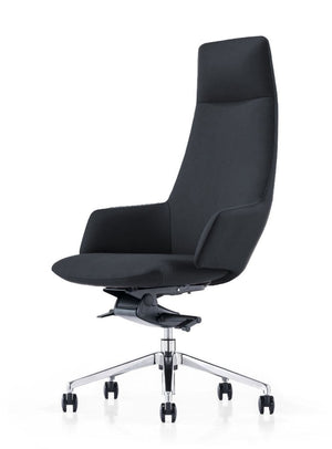 VIG Furniture Modrest Gates - Modern Black High Back Executive Office Chair VGFUA1719-BLK-OC