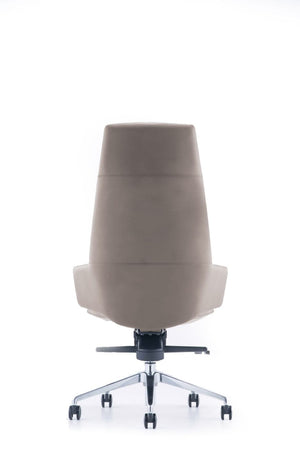 VIG Furniture Modrest Gates - Modern Grey High Back Executive Office Chair VGFUA1719-GRY-OC