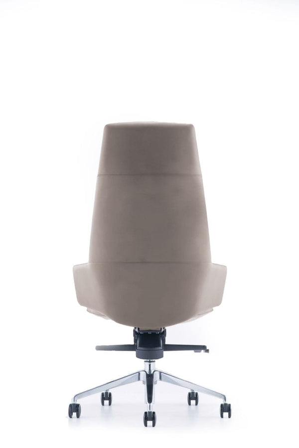 VIG Furniture Modrest Gates - Modern Grey High Back Executive Office Chair VGFUA1719-GRY-OC