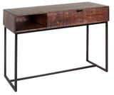 Porter Designs Lakewood Solid Acacia Wood Transitional Console Table Brown 05-190-10-7011