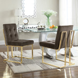 Liam Taupe Dining Chair (Set of 2)