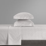 Lucille Grey King 4pc Sheet Set