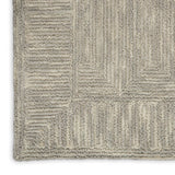 Nourison Vail VAI04 Modern Handmade Tufted Indoor Area Rug Grey 8'3' x 11'6" 99446794703