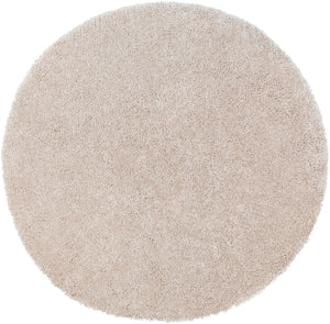Goddess GDS-7503 Modern Polyester Rug GDS7503-8RD Khaki 100% Polyester 8' Round
