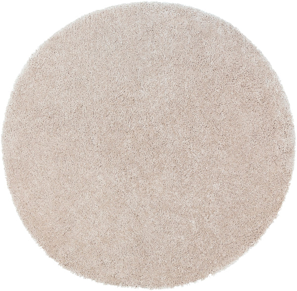 Goddess GDS-7503 Modern Polyester Rug GDS7503-8RD Khaki 100% Polyester 8' Round