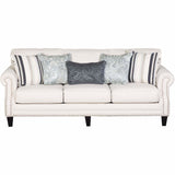 Fusion 2531-00KP Transitional Sofa 2531-00KP Sweater Bone Sofa