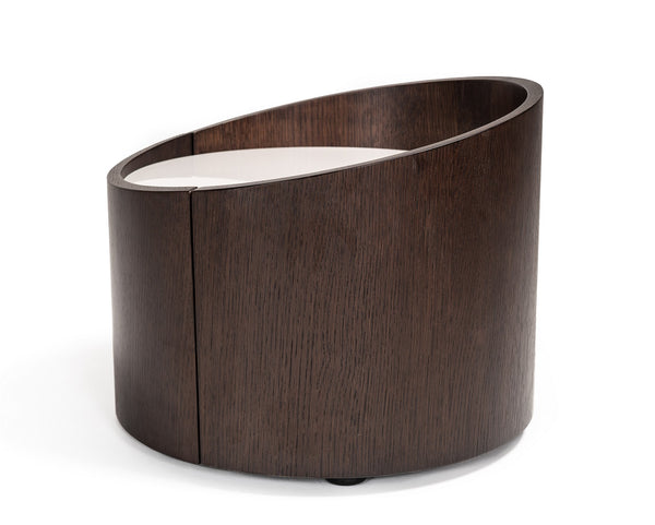 VIG Furniture Modrest Gamma - Modern Brown Oak Nightstand VGWCC522B
