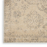 Nourison Tranquil TRA13 Vintage Machine Made Power-loomed Indoor Area Rug Beige/Grey 8'10" x 11'10" 99446816498