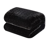 Chyna Black King 3pc Comforter Set