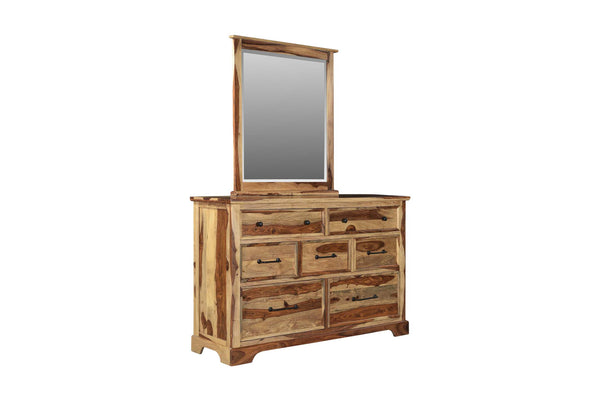 Porter Designs Crossroads Solid Sheesham Wood Natural Dresser Natural 04-196-01-C004