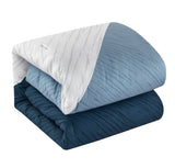 Kinsley Navy King 9pc Comforter Set