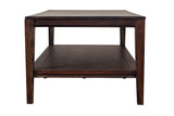 Porter Designs Fall River Solid Sheesham Wood Contemporary Coffee Table Gray 05-117-02-4896