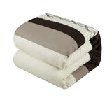 Idit Beige King 24pc Comforter Set