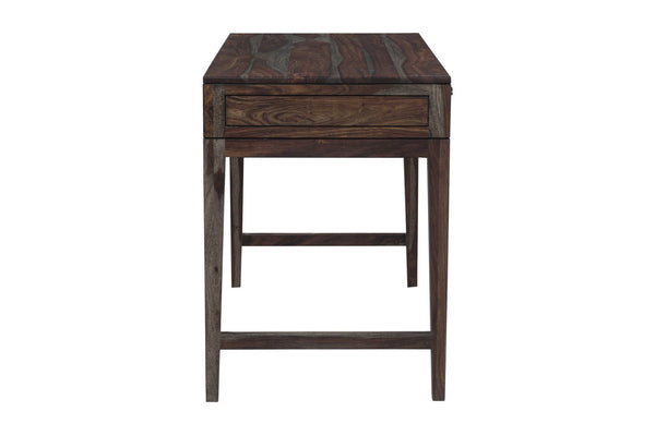 Porter Designs Fall River Solid Sheesham Wood Contemporary Desk Natural 10-117-05-4881O
