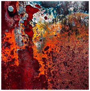 Glacier 124 Contemporary Power Loomed 100% Polypropylene Rug Red / Orange