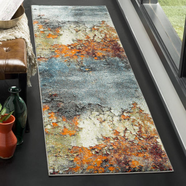 Safavieh Glacier 125 Power Loomed 100% Polypropylene Contemporary Rug GLA125B-9SQ