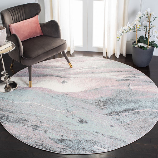 Safavieh Glacier 126 Power Loomed 100% Polypropylene Contemporary Rug GLA126U-5SQ