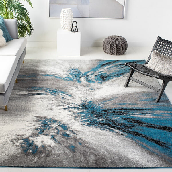 Safavieh Glacier 127 Power Loomed 100% Polypropylene Contemporary Rug GLA127M-8SQ