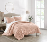 Jessa Blush Queen 7pc Comforter Set