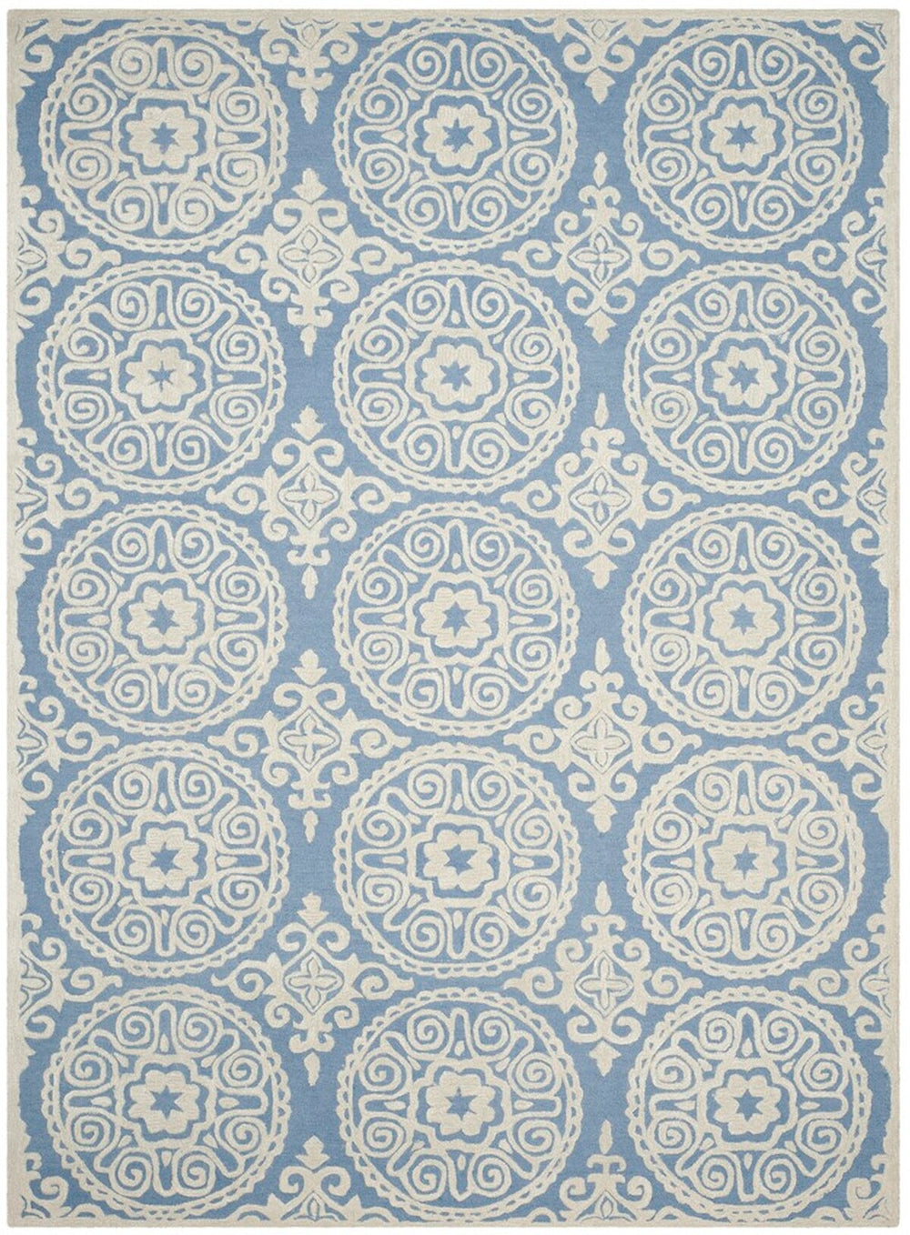 Safavieh Glamour 102 Hand Tufted 75% Viscose/25% Wool Rug GLM102A-9
