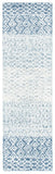 Glamour 304 Hand Tufted 60% Wool, 20% Viscose, 20% Cotton Contemporary Rug Blue / Ivory 60% Wool, 20% Viscose, 20% Cotton GLM304M-9