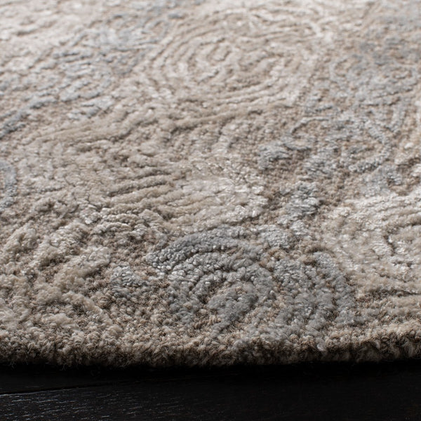 Safavieh Glamour 536 Hand Tufted 75% Viscose/25% Wool Contemporary Rug GLM536F-2