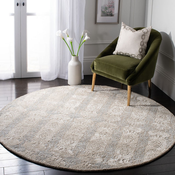 Safavieh Glamour 536 Hand Tufted 75% Viscose/25% Wool Rug GLM536F-811