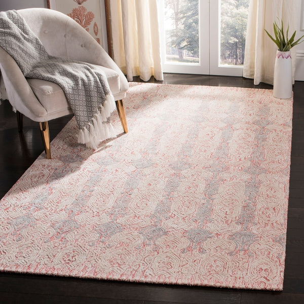 Safavieh Glamour 536 Hand Tufted 75% Viscose/25% Wool Contemporary Rug GLM536U-2