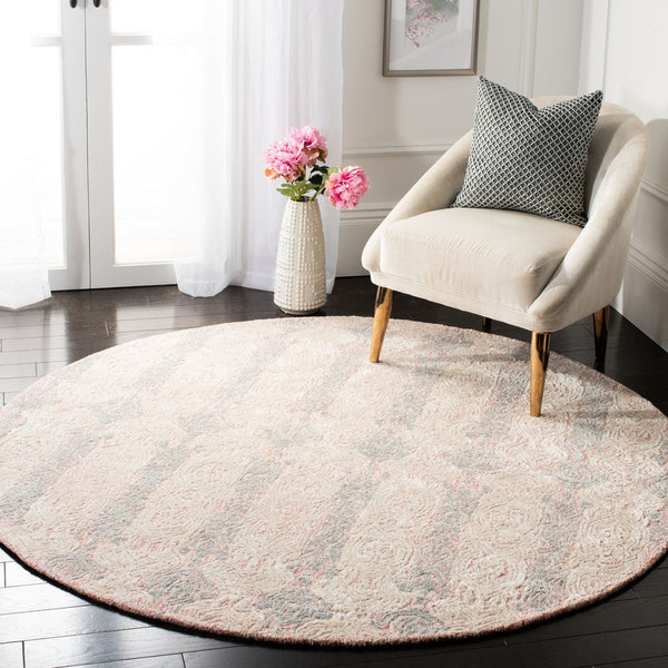 Safavieh Glamour 536 Hand Tufted 75% Viscose/25% Wool Contemporary Rug GLM536U-2