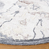 Safavieh Glamour 569 Hand Tufted 40% Viscose, 40% Pet yarn, 20% Wool Rug GLM569E-9