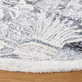 Safavieh Glamour 569 Hand Tufted 40% Viscose, 40% Pet yarn, 20% Wool Rug GLM569G-9